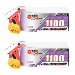 Аккумулятор GaoNeng GNB 6S HV 22.8V 1100mAh 60C/120C LiPo для гоночных FPV квадрокоптеров