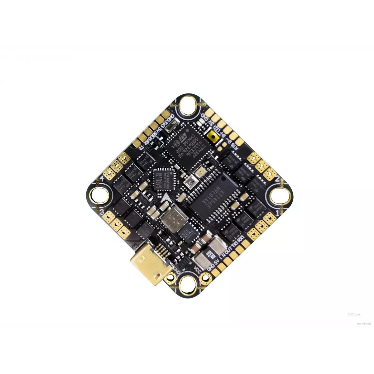 Полётный контроллер HAKRC F411 AIO, 20A/35A (2–6S), STM32F411, 25.5мм, BLHeli_S ESC Полётный контроллер HAKRC F411 AIO, 20A/35A (2–6S), STM32F411, 25.5мм, BLHeli_S ESC