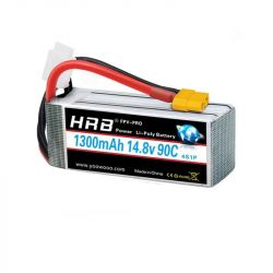 Аккумулятор HRB LiPo 2S-6S 1300-2600mAh 7.4-22.2В для дронов FPV и авиамоделей