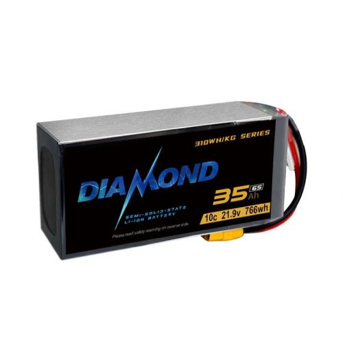 Diamond 21.9V 6S 35000mAh 10C полутвердотельная Li-ion батарея 35Ah 766Wh для БПЛА