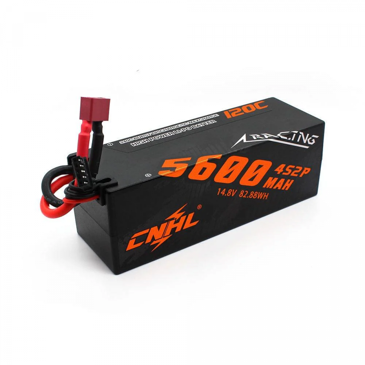 Аккумулятор CNHL 14.8V 5600mAh LiPo 4S 120C Hard Case Deans для FPV дронов, авто, багги, катеров Аккумулятор CNHL 14.8V 5600mAh LiPo 4S 120C Hard Case Deans для FPV дронов, авто, багги, катеров