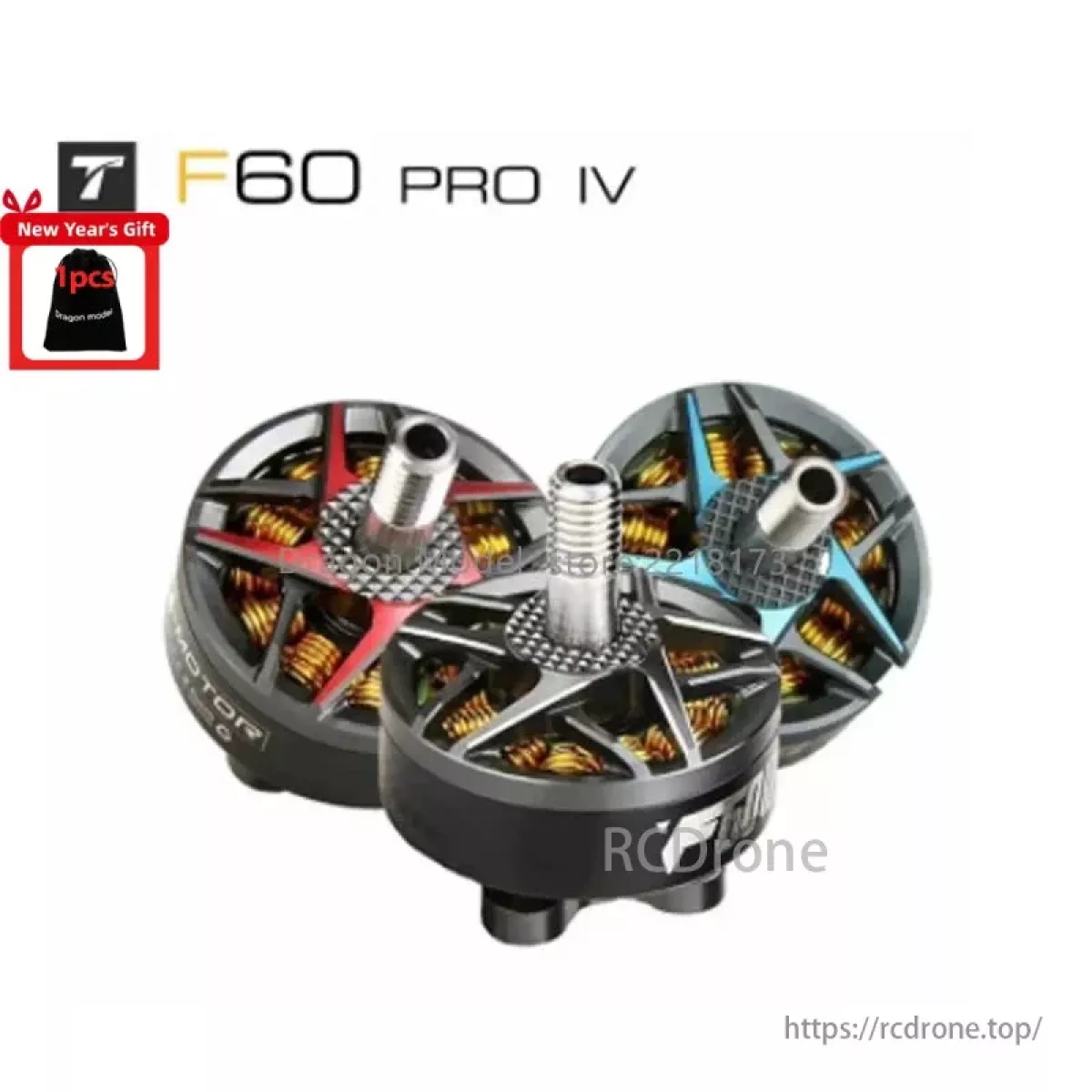 Бесколлекторный мотор T-Motor F60 Pro IV 2207.5 1750KV/1950KV/2550KV 4-6S для FPV дрона Nazgul5 X220S Бесколлекторный мотор T-Motor F60 Pro IV 2207.5 1750KV/1950KV/2550KV 4-6S для FPV дрона Nazgul5 X220S