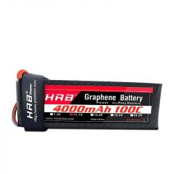 Аккумулятор HRB LiPo 2S-6S 4000mAh 100C Graphene 7.4-22.2V XT90 XT60 Deans T EC5 для RC самолетов, FPV, авто