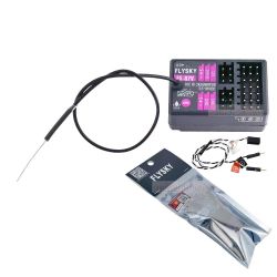 FLYSKY FS-R7V R7V - 2.4G гироскоп 7CH ANT PWM RSSI мини-приёмник для FS-G7P RC авто/лодки DIY