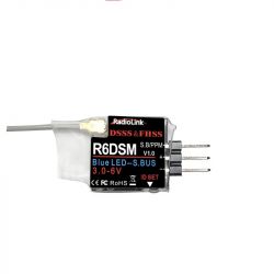 Приёмник RadioLink R6DSM 2.4ГГц 10-канальный SBUS/PPM с DSSS&FHSS и телеметрией