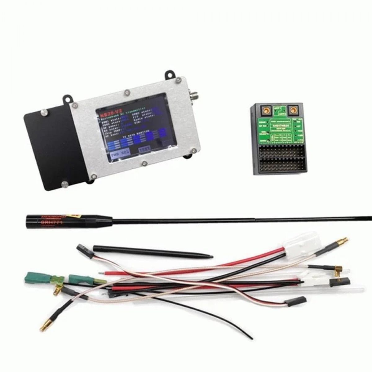 RMILEC T4047NB20 UHF - NB20 v2, 20 каналов, 5Вт, 433МГц, система с приёмником для JR/Futaba RMILEC T4047NB20 UHF - NB20 v2, 20 каналов, 5Вт, 433МГц, система с приёмником для JR/Futaba