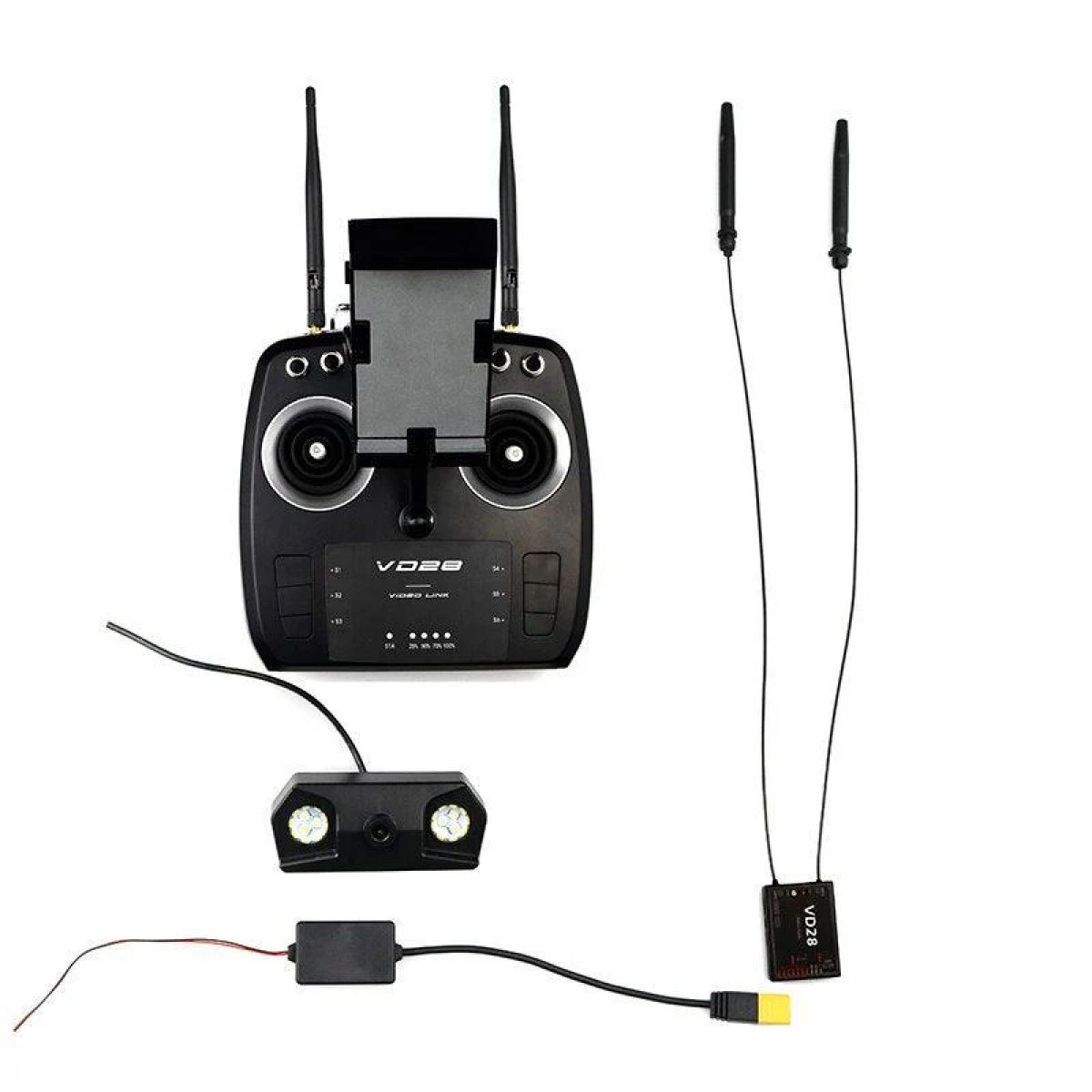 SIYI VD28 — Пульт ДУ: 8 км, цифровая FPV-камера, 4-в-1, IP67, для сельскохозяйственных дронов SIYI VD28 — Пульт ДУ: 8 км, цифровая FPV-камера, 4-в-1, IP67, для сельскохозяйственных дронов