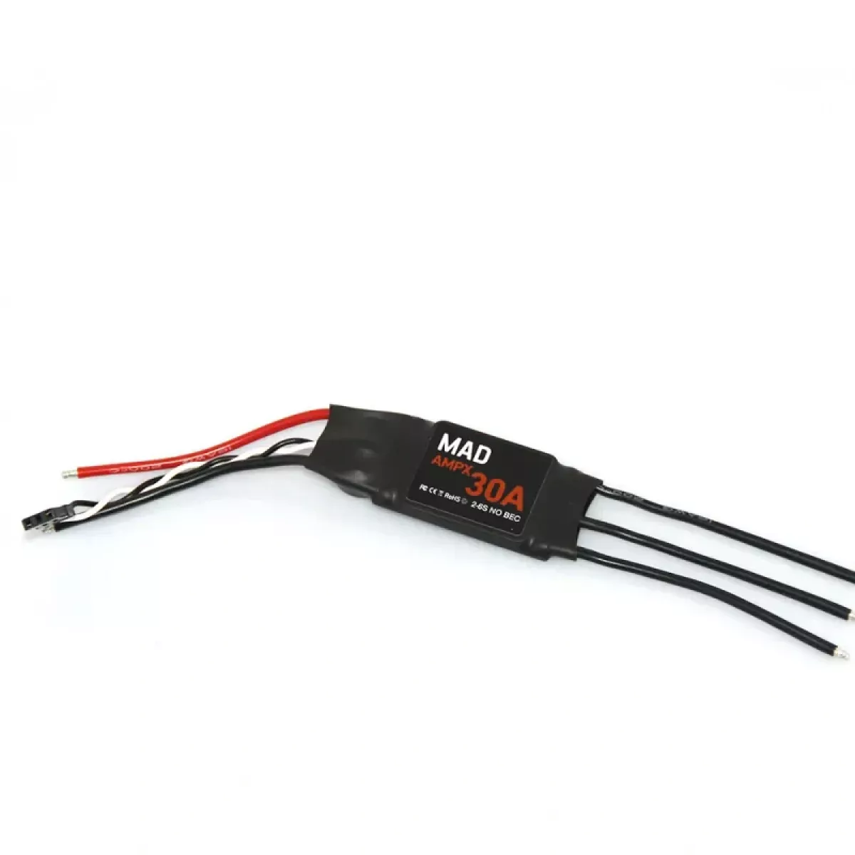 Контроллер скорости ESC MAD AMPX 30A для дронов, поддержка 2–6S Контроллер скорости ESC MAD AMPX 30A для дронов, поддержка 2–6S