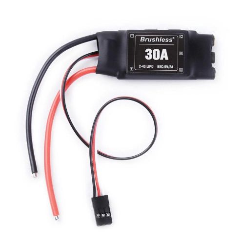 4 шт. XXD 30A 2-4S ESC бесколлекторный контроллер скорости для FPV квадрокоптера и вертолёта