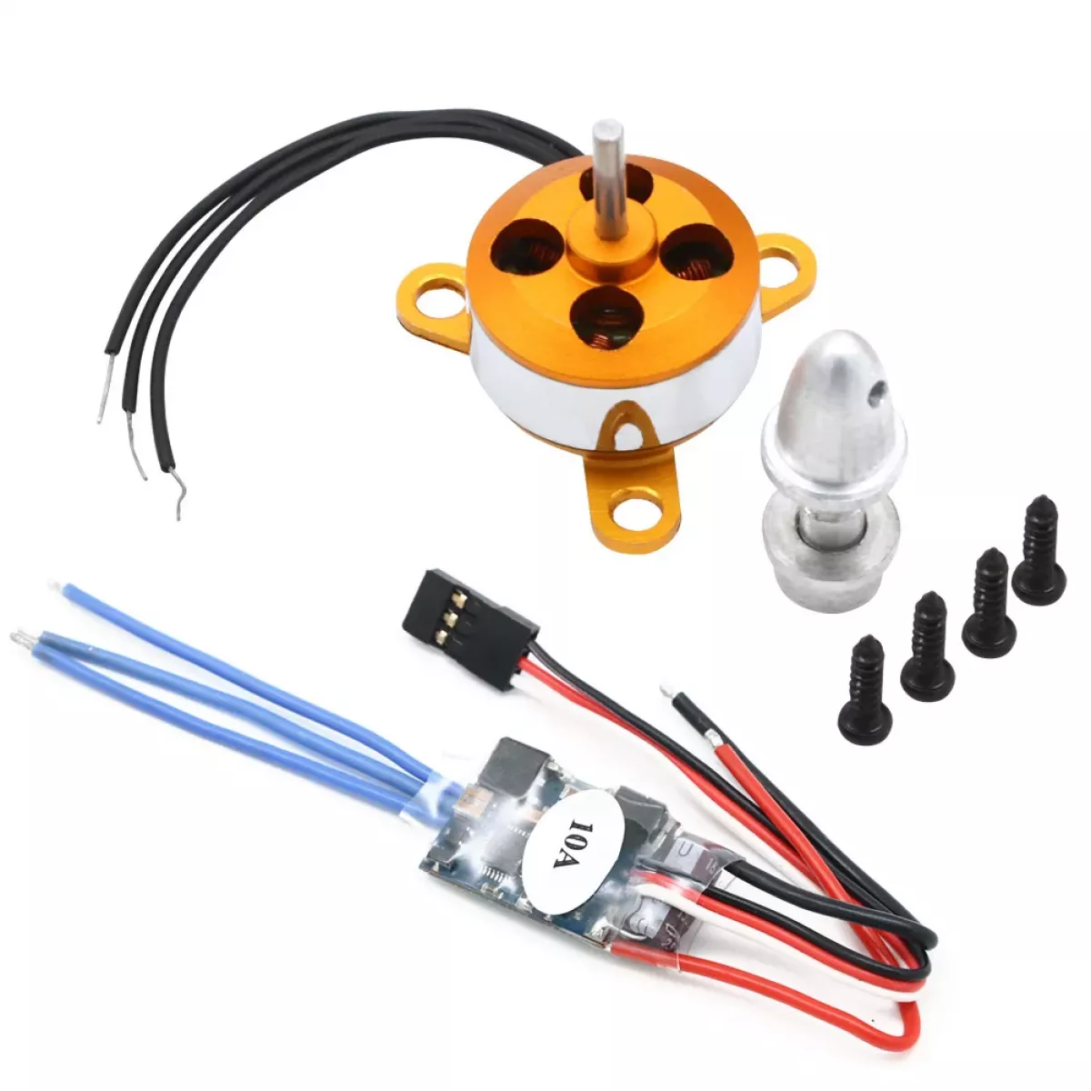 Бесщёточный мотор XXD A1504 2200KV/2700KV/2900KV/3200KV 9G с креплением и ESC 10A для дрона 2-3S Бесщёточный мотор XXD A1504 2200KV/2700KV/2900KV/3200KV 9G с креплением и ESC 10A для дрона 2-3S