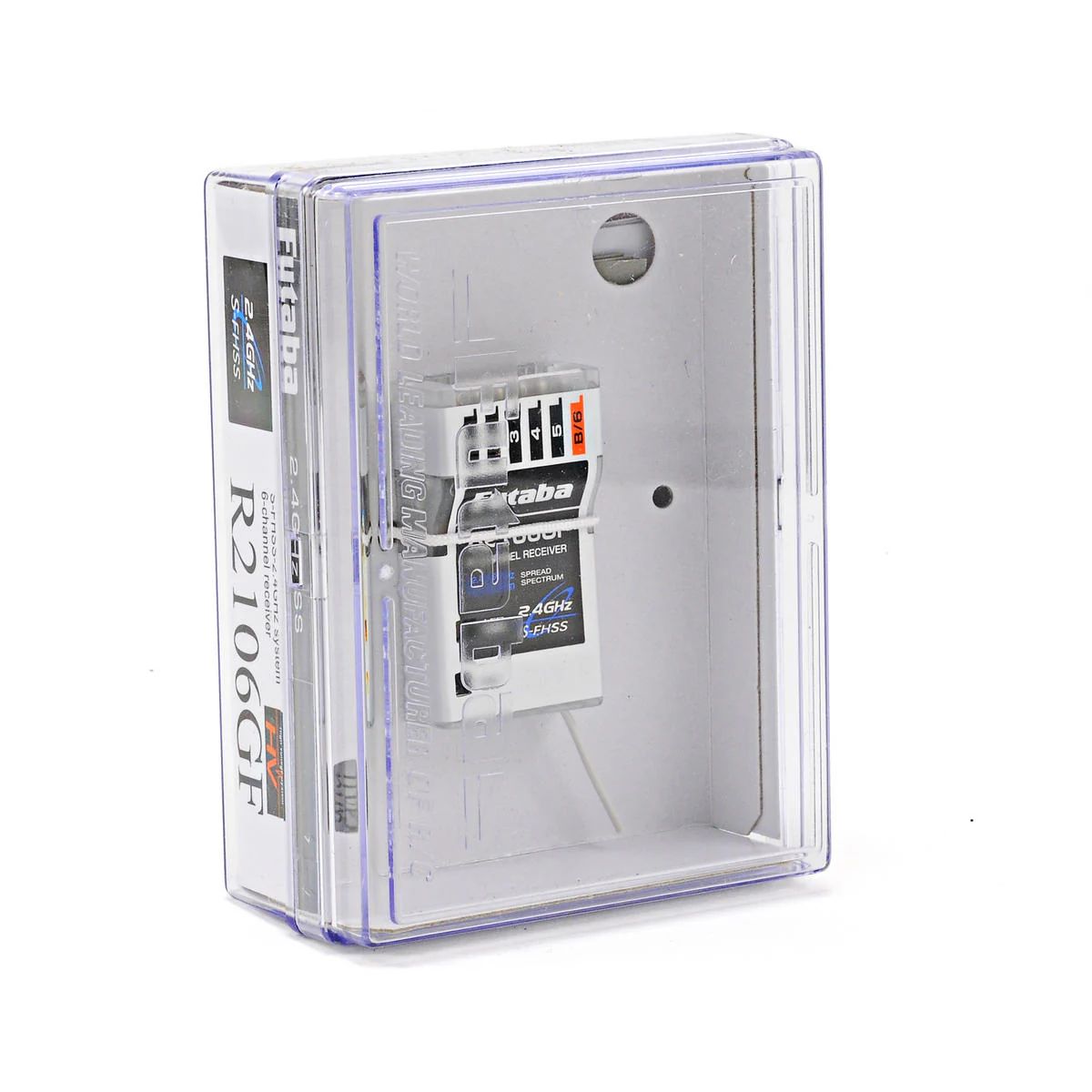 Микроприёмник Futaba R2106GF 2.4GHz S-FHSS / FHSS, 6 каналов Микроприёмник Futaba R2106GF 2.4GHz S-FHSS / FHSS, 6 каналов