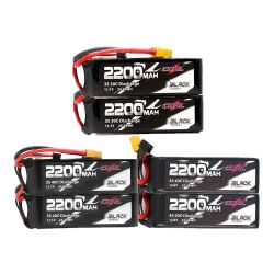 2 шт. аккумуляторов CNHL 2200мАч 3S/4S/6S 11.1В/14.8В/22.2В LiPo с XT60 для RC, FPV, дронов, самолетов