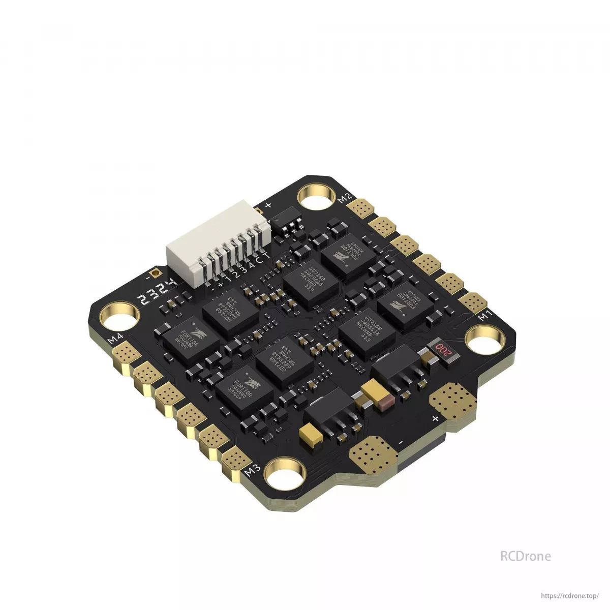 4-в-1 ESC GEPRC TAKER E55_96K, 55A BLHeli_32, 2–6S, 96K PWM, телеметрия, DShot600 для FPV дронов 4-в-1 ESC GEPRC TAKER E55_96K, 55A BLHeli_32, 2–6S, 96K PWM, телеметрия, DShot600 для FPV дронов
