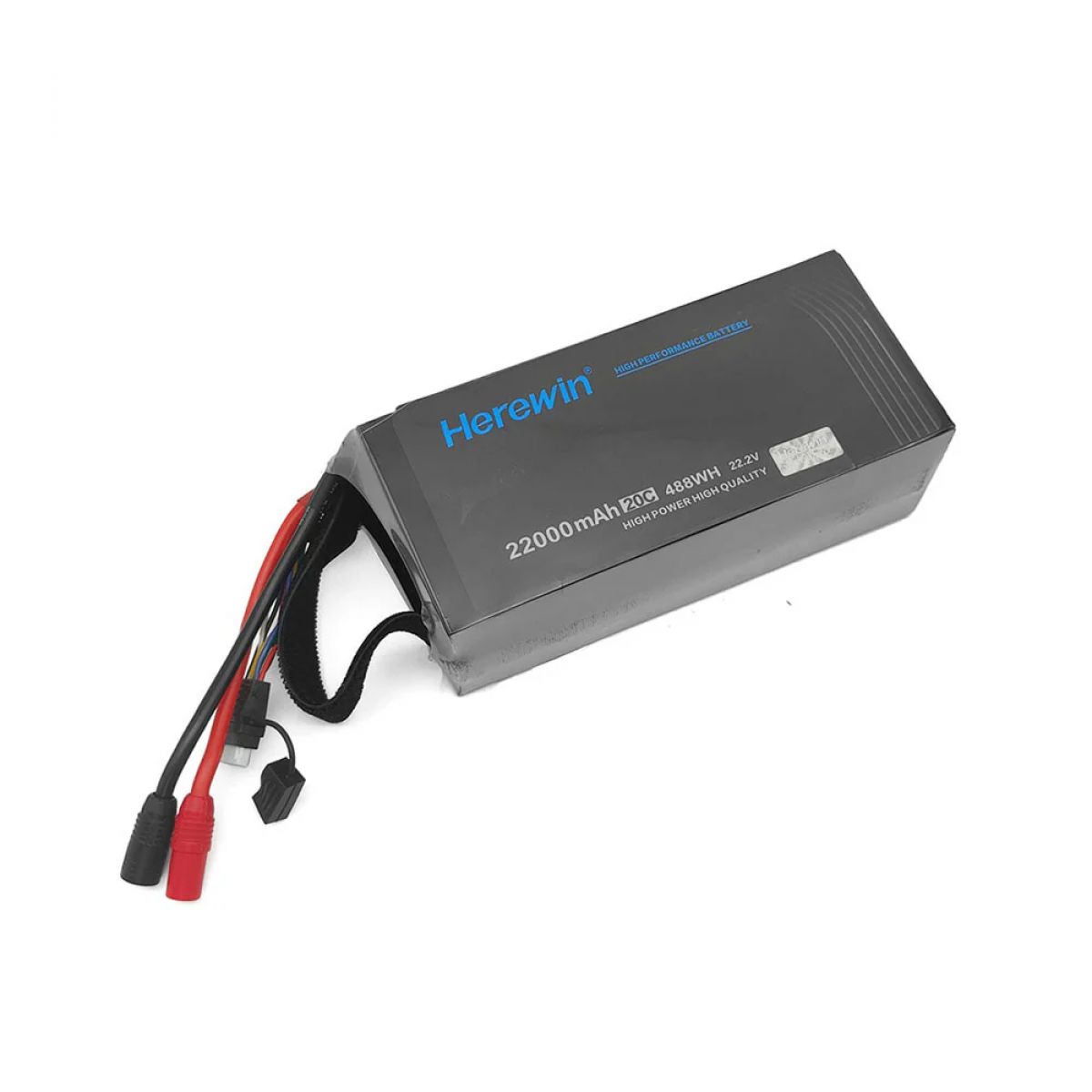 Herewin RC LiPo аккумулятор 6S 22.2В 22000мАч 20C для авто, самолётов, дронов и радиомоделей Herewin RC LiPo аккумулятор 6S 22.2В 22000мАч 20C для авто, самолётов, дронов и радиомоделей
