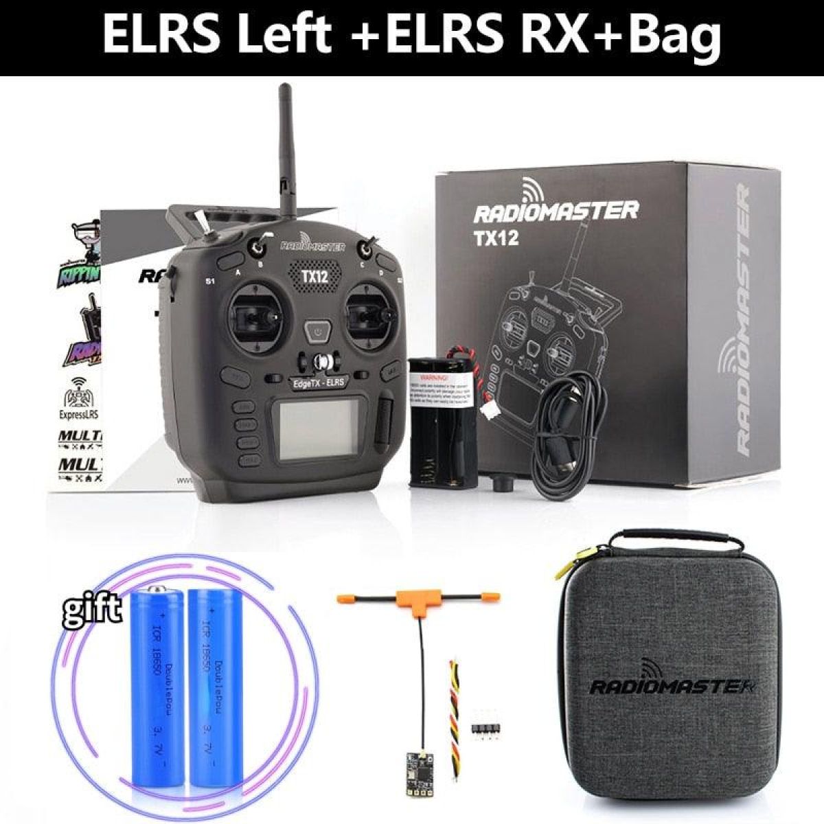 Аппаратура управления RadioMaster TX12 MKII ELRS/CC2500 16CH EdgeTX/OpenTX мультипротокол Аппаратура управления RadioMaster TX12 MKII ELRS/CC2500 16CH EdgeTX/OpenTX мультипротокол
