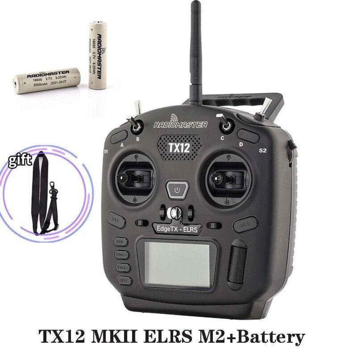 Аппаратура управления RadioMaster TX12 MKII ELRS/CC2500 16CH EdgeTX/OpenTX мультипротокол Аппаратура управления RadioMaster TX12 MKII ELRS/CC2500 16CH EdgeTX/OpenTX мультипротокол