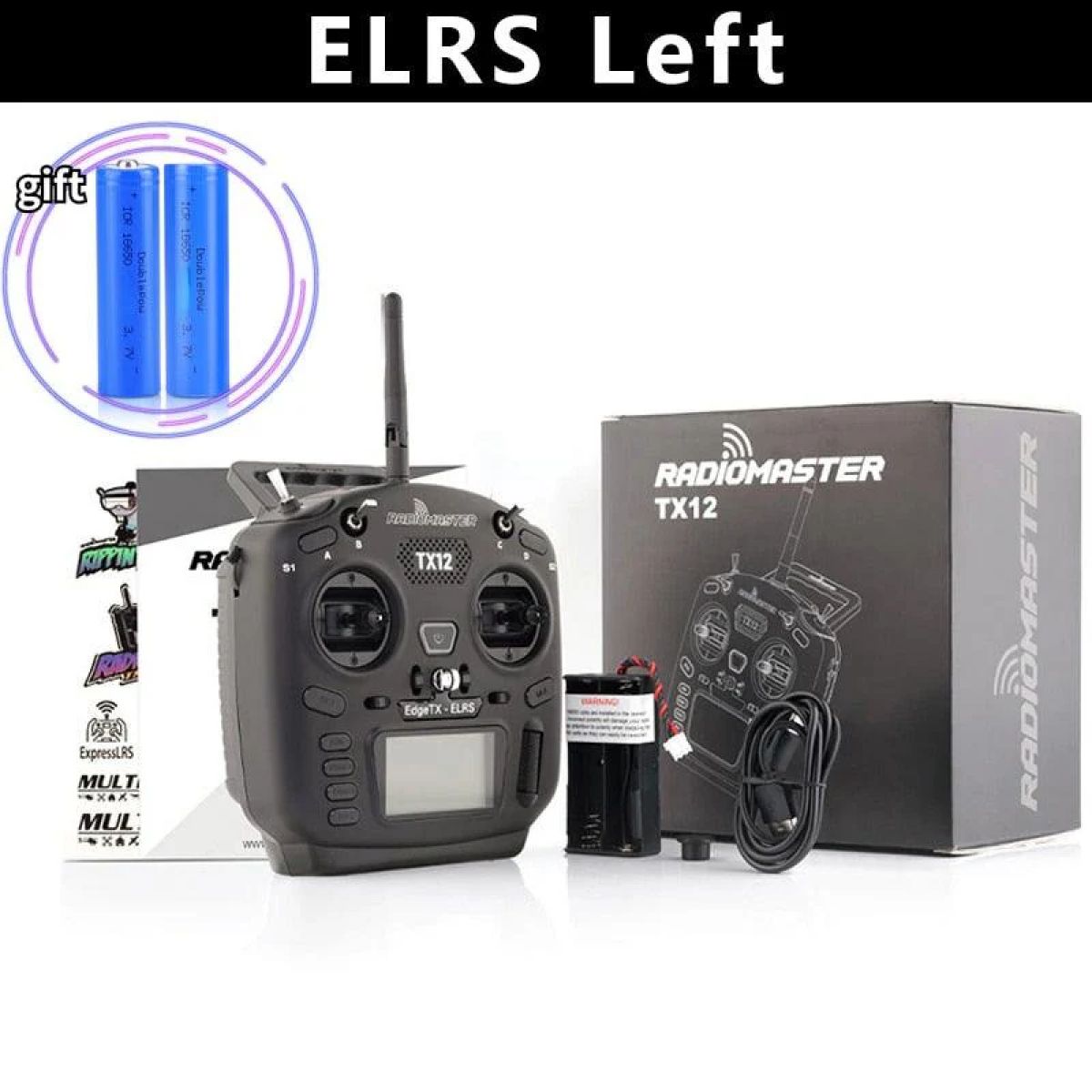 Аппаратура управления RadioMaster TX12 MKII ELRS/CC2500 16CH EdgeTX/OpenTX мультипротокол Аппаратура управления RadioMaster TX12 MKII ELRS/CC2500 16CH EdgeTX/OpenTX мультипротокол
