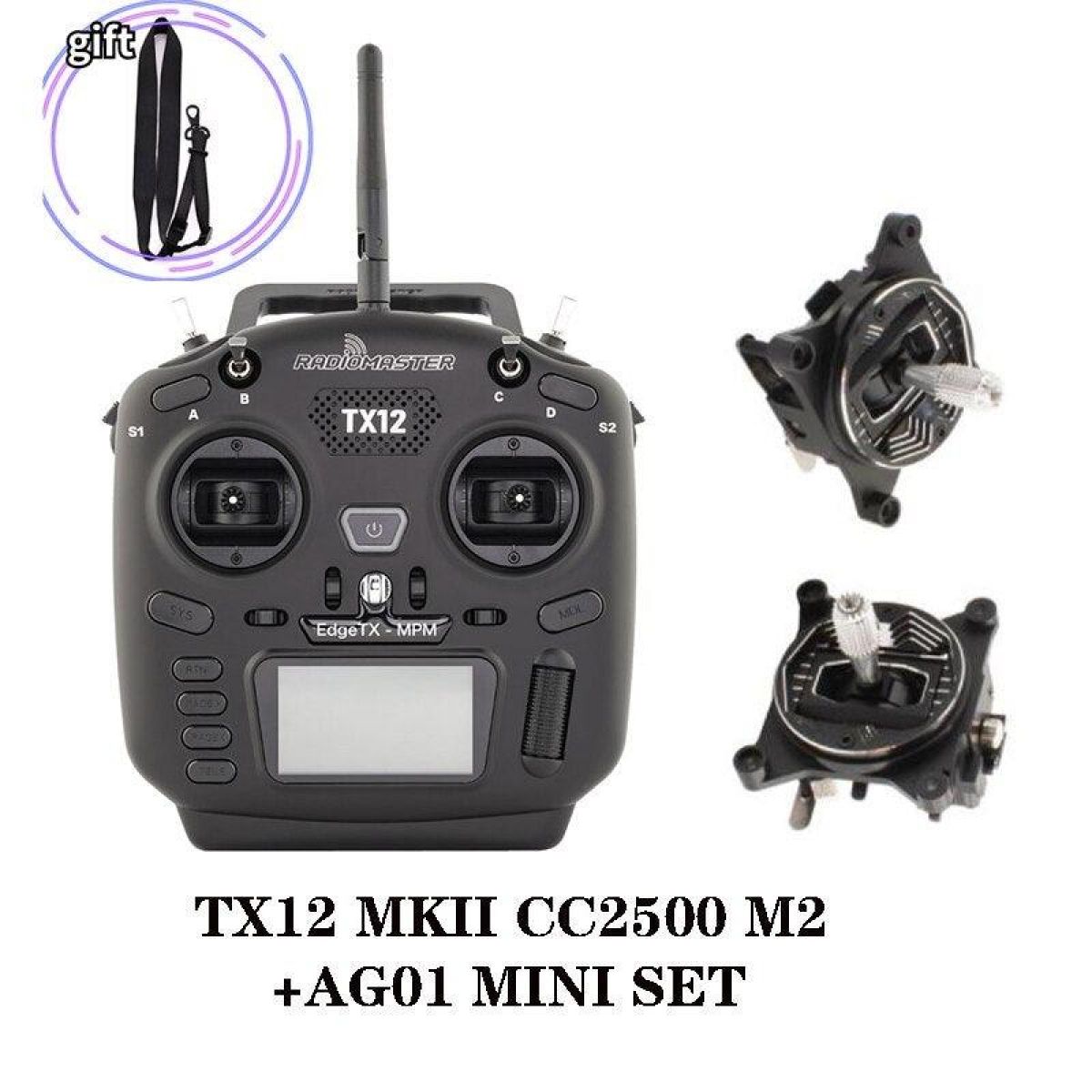 Аппаратура управления RadioMaster TX12 MKII ELRS/CC2500 16CH EdgeTX/OpenTX мультипротокол Аппаратура управления RadioMaster TX12 MKII ELRS/CC2500 16CH EdgeTX/OpenTX мультипротокол