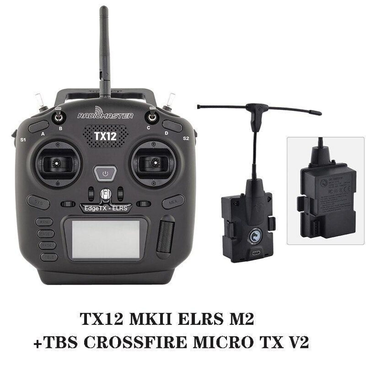 Аппаратура управления RadioMaster TX12 MKII ELRS/CC2500 16CH EdgeTX/OpenTX мультипротокол Аппаратура управления RadioMaster TX12 MKII ELRS/CC2500 16CH EdgeTX/OpenTX мультипротокол