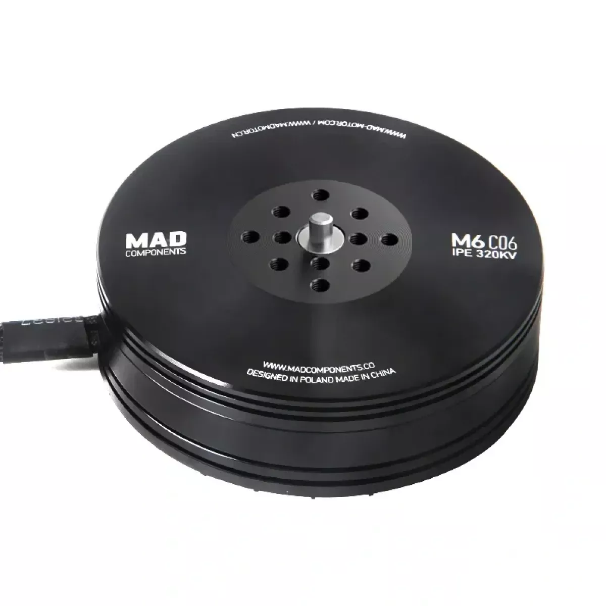 Бесщёточный двигатель для дрона MAD M6C06 IPE V3, 140KV/220KV/320KV, 5.4кгс, для промышленных БПЛА Бесщёточный двигатель для дрона MAD M6C06 IPE V3, 140KV/220KV/320KV, 5.4кгс, для промышленных БПЛА