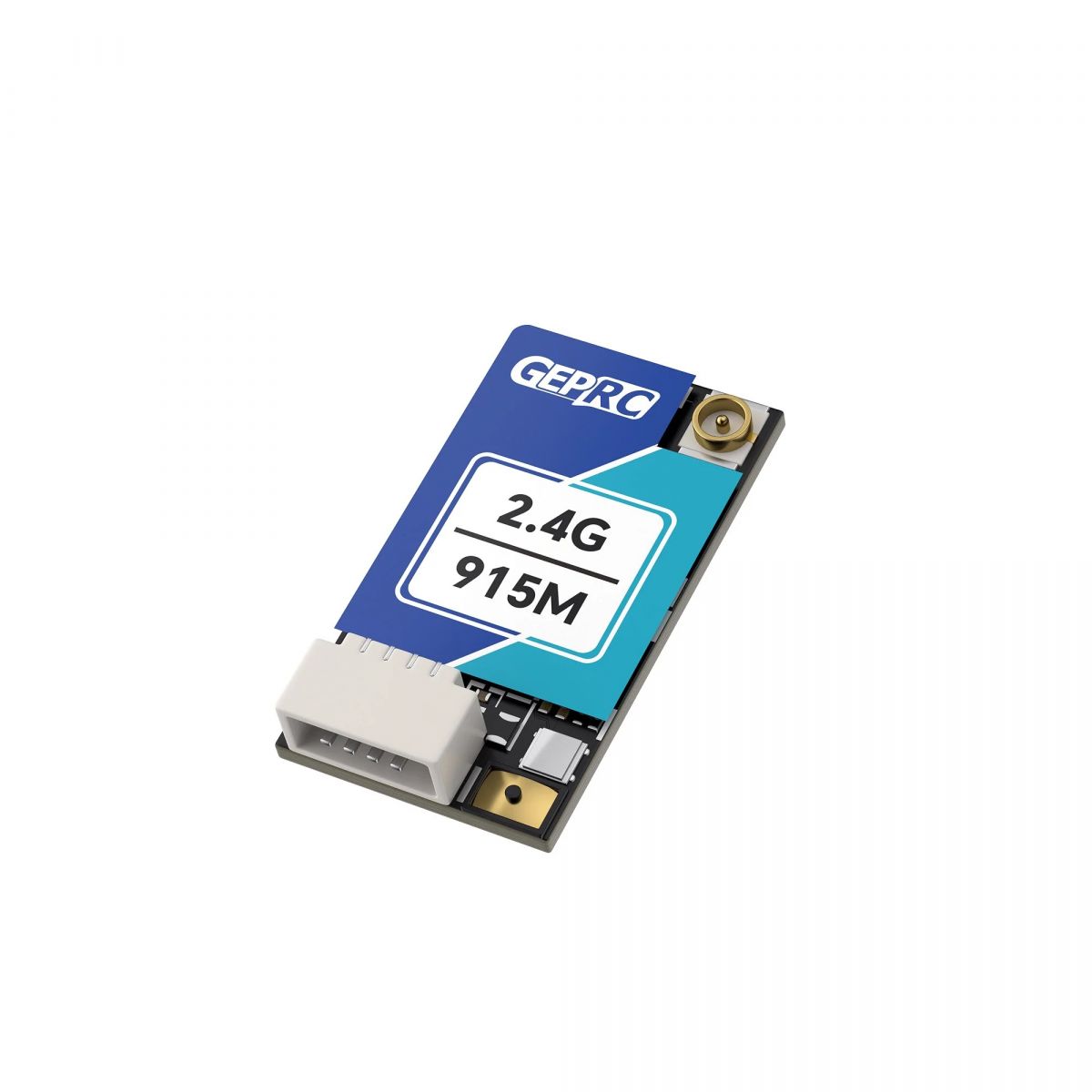 Двухдиапазонный приёмник GEPRC ELRS Nano 915M/2.4G с TCXO и частотой обновления 1000 Гц Двухдиапазонный приёмник GEPRC ELRS Nano 915M/2.4G с TCXO и частотой обновления 1000 Гц