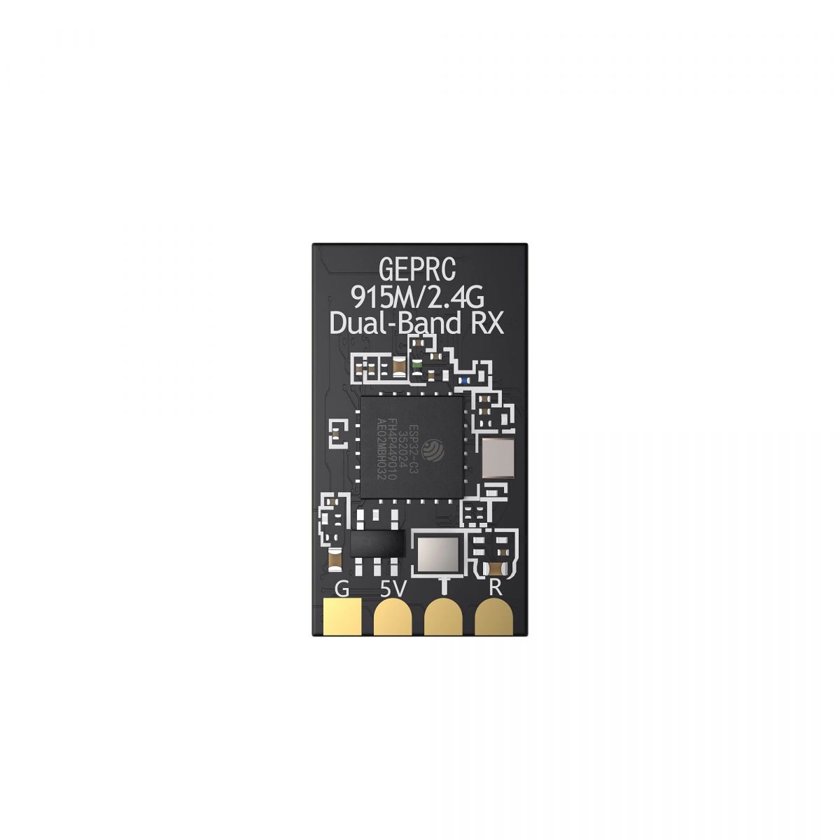 Двухдиапазонный приёмник GEPRC ELRS Nano 915M/2.4G с TCXO и частотой обновления 1000 Гц Двухдиапазонный приёмник GEPRC ELRS Nano 915M/2.4G с TCXO и частотой обновления 1000 Гц