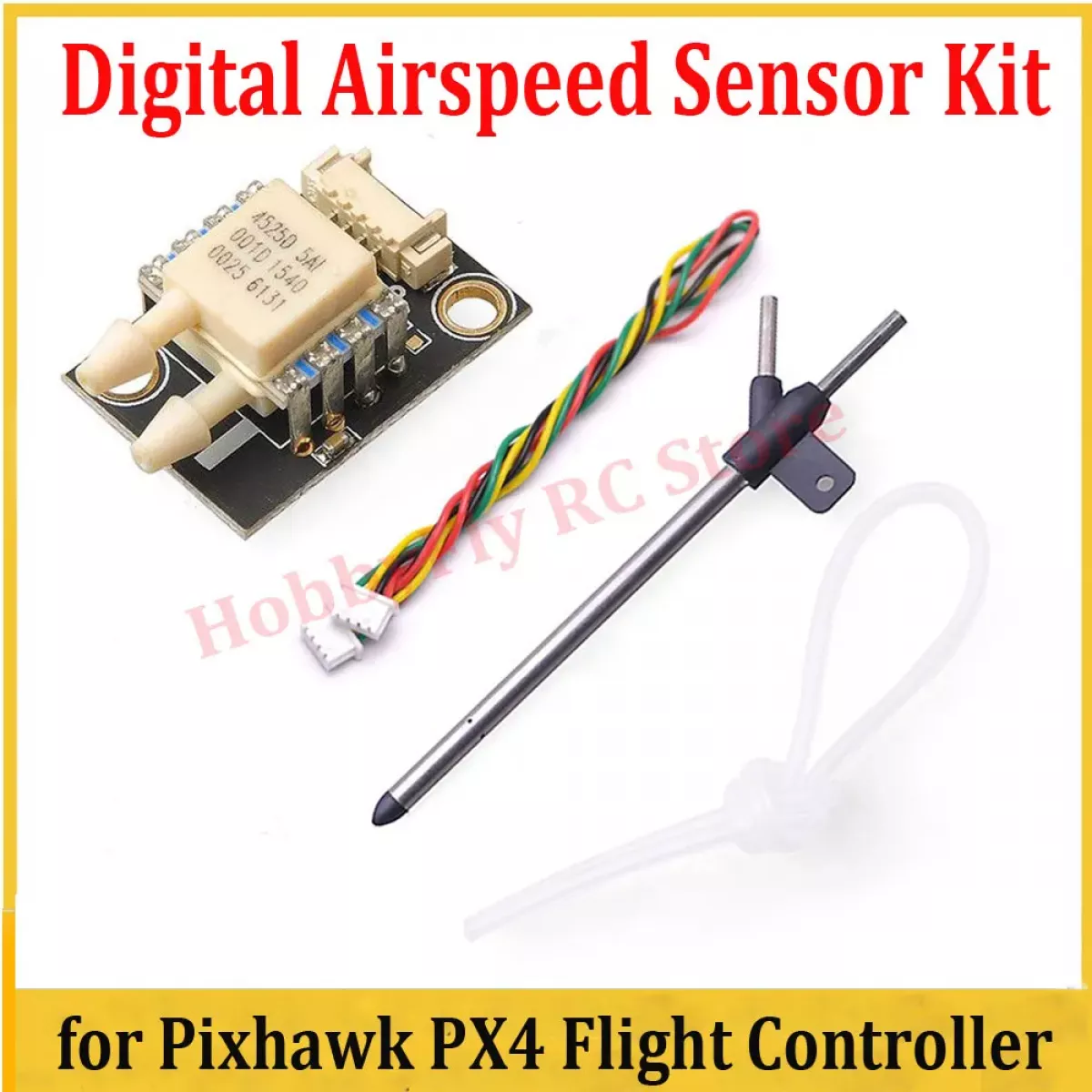 Цифровой датчик воздушной скорости PX4 Pixhawk с трубкой Пито для автопилота Pixhawk Цифровой датчик воздушной скорости PX4 Pixhawk с трубкой Пито для автопилота Pixhawk