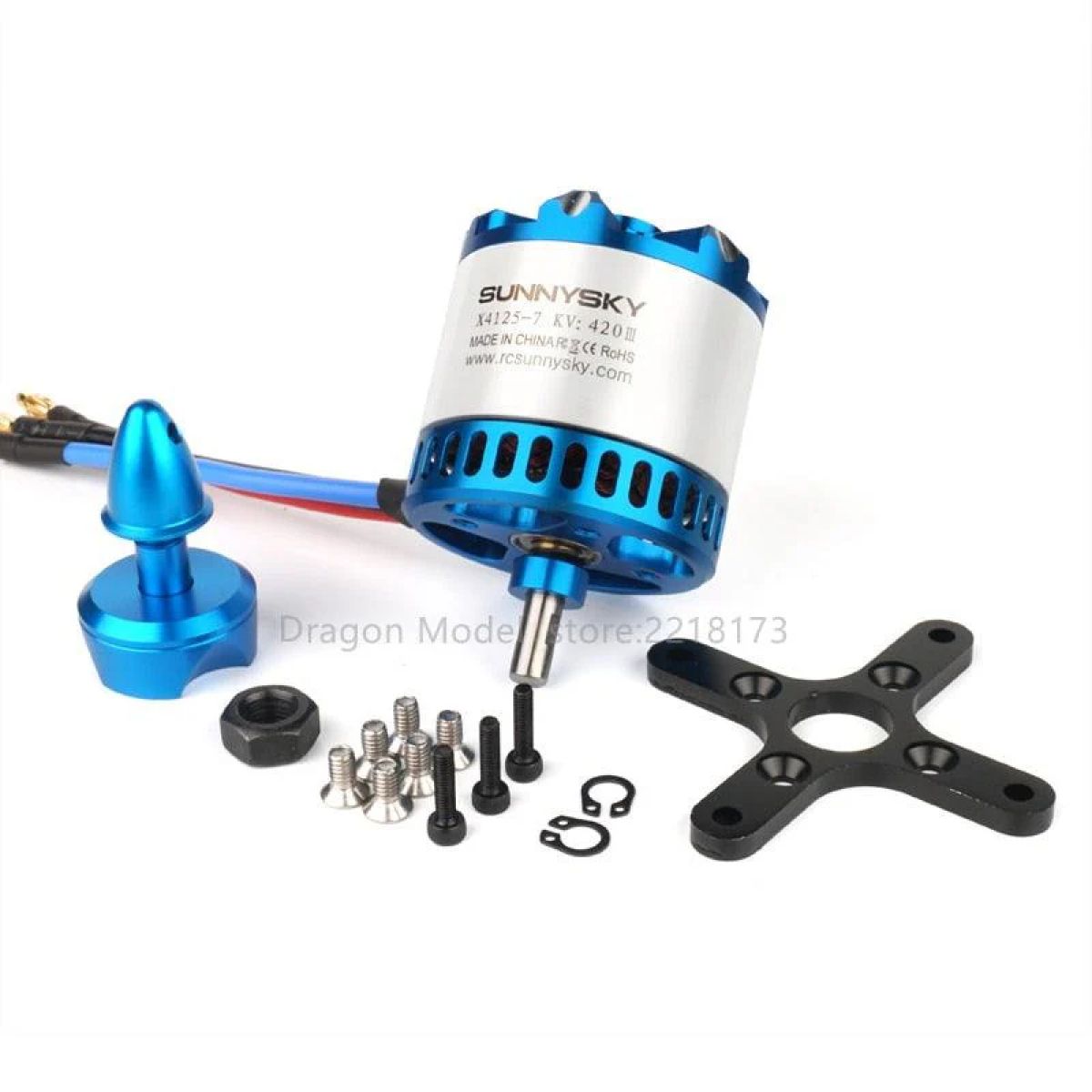 Бесщеточный мотор SUNNYSKY X4120-III/X4125-III/X4130-III 310KV-480KV для квадрокоптеров и самолетов Бесщеточный мотор SUNNYSKY X4120-III/X4125-III/X4130-III 310KV-480KV для квадрокоптеров и самолетов
