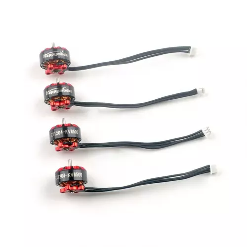 Набор 4x HappyModel EX1204 6500KV/5000KV бесщёточные моторы для FPV дронов и Cinewhoop, 2-4S