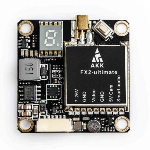 Видеопередатчик AKK FX2-ultimate VTX (US), 5.8G, 25/200/600/1000mW, 2-6S, OSD, Betaflight, Smart Audio, MMCX