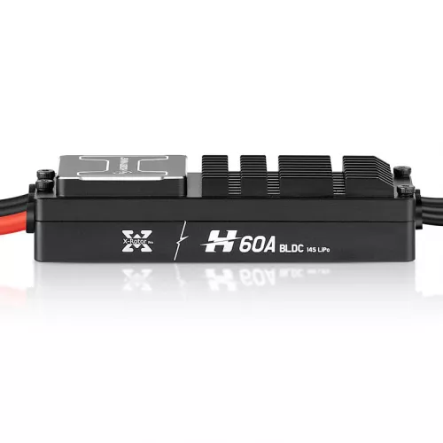 Hobbywing XRotor H60A ESC 6S/14S, 40A/25A, 60A пик, CAN+PWM, IP55, BLDC/FOC для БПЛА