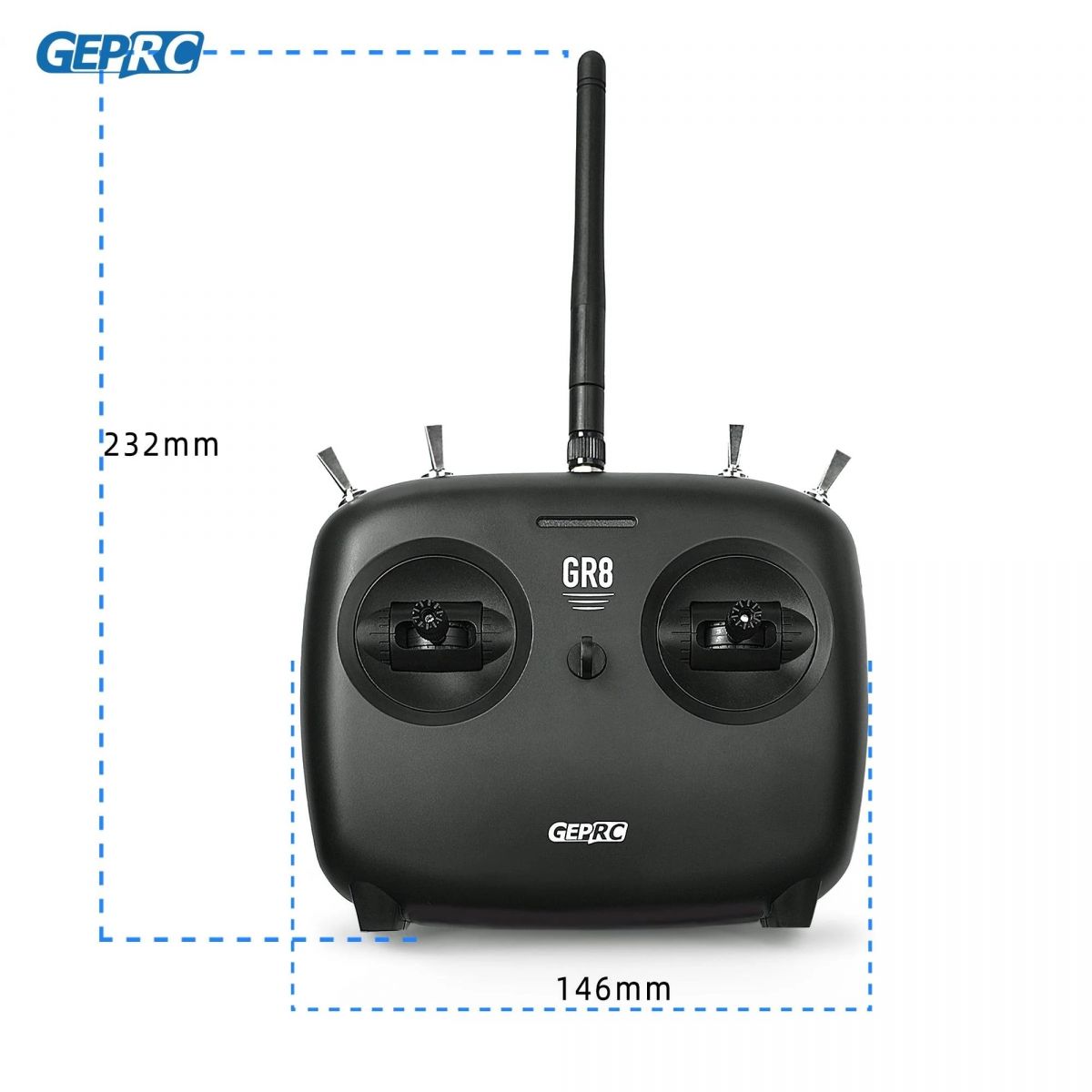 Пульт GEPRC TinyRadio GR8 для FPV дронов и квадрокоптеров серии Tinygo, мультикоптеров RC Пульт GEPRC TinyRadio GR8 для FPV дронов и квадрокоптеров серии Tinygo, мультикоптеров RC