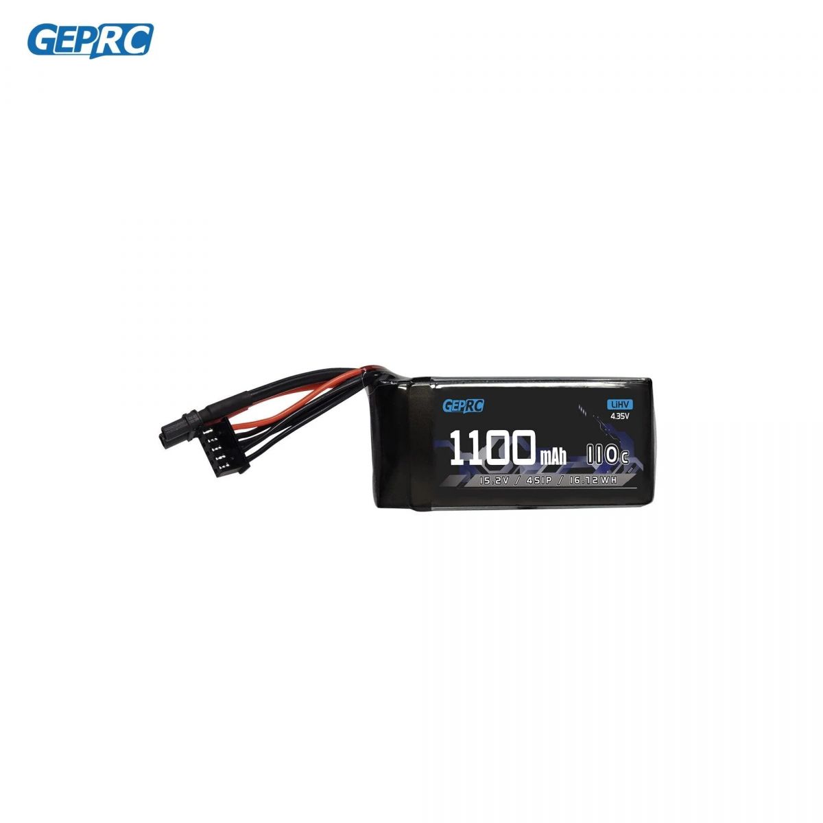 Аккумулятор GEPRC 4S 1100mAh 110C для FPV квадрокоптеров 3-5 дюймов, аксессуары для дронов Аккумулятор GEPRC 4S 1100mAh 110C для FPV квадрокоптеров 3-5 дюймов, аксессуары для дронов