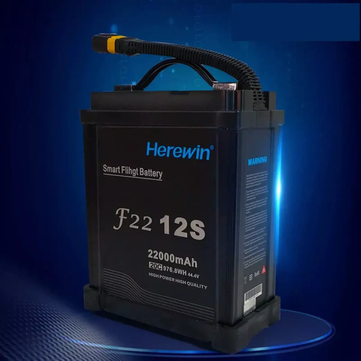 Аккумулятор для агродрона Herewin 12S 44.4В 22000мАч 20C Аккумулятор для агродрона Herewin 12S 44.4В 22000мАч 20C