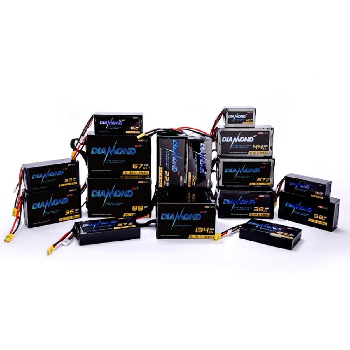 Diamond HVT 18S Li-ion аккумулятор 80.1В 22–134Ач 4.45В/ячейка, для дронов, ультранизкие температуры Diamond HVT 18S Li-ion аккумулятор 80.1В 22–134Ач 4.45В/ячейка, для дронов, ультранизкие температуры