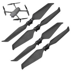 4 шт. винты низкого шума из карбона для DJI Mavic 2 Pro/Zoom, быстросъемные пропеллеры 8743