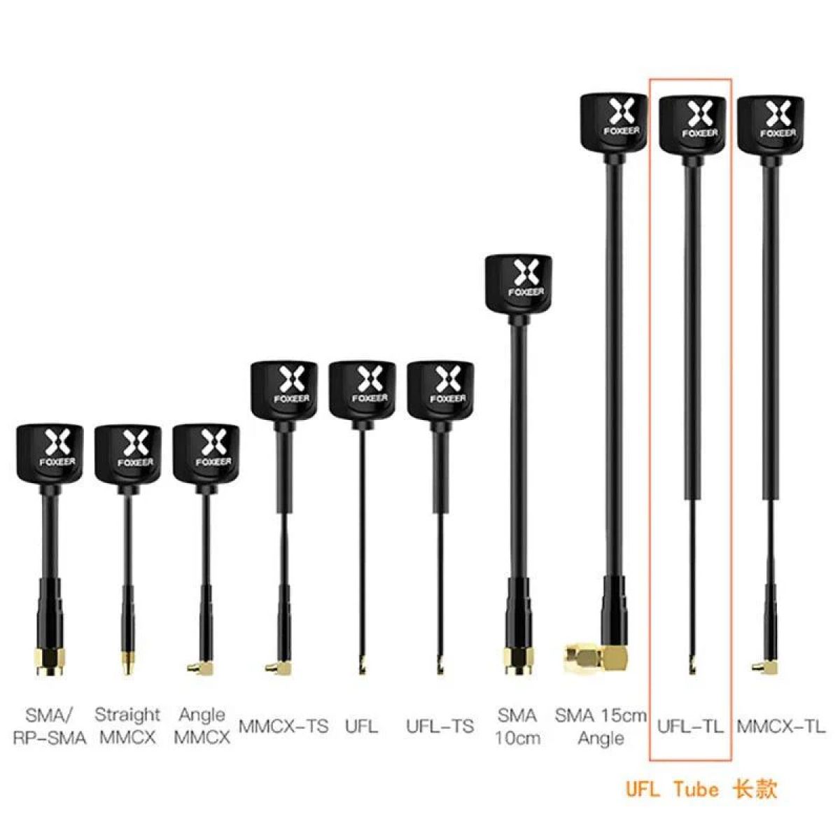 Комплект 2 антенн Foxeer Lollipop V4 5,7ГГц 2,6dBi RHCP/LHCP SMA MMCX UFL для FPV дронов Комплект 2 антенн Foxeer Lollipop V4 5,7ГГц 2,6dBi RHCP/LHCP SMA MMCX UFL для FPV дронов