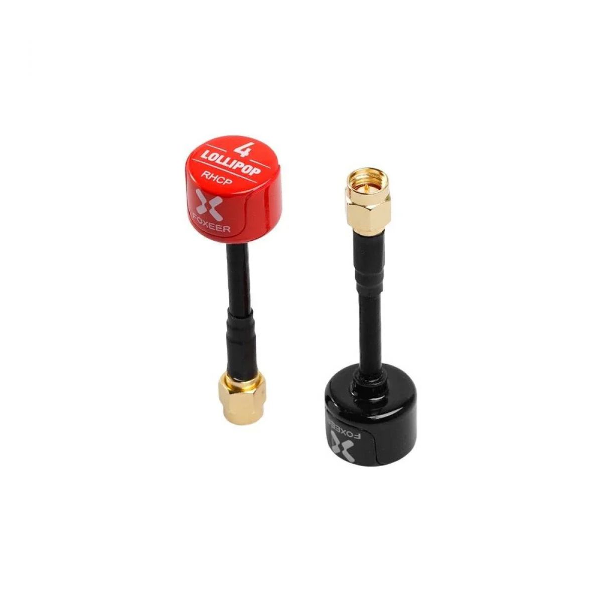 Комплект 2 антенн Foxeer Lollipop V4 5,7ГГц 2,6dBi RHCP/LHCP SMA MMCX UFL для FPV дронов Комплект 2 антенн Foxeer Lollipop V4 5,7ГГц 2,6dBi RHCP/LHCP SMA MMCX UFL для FPV дронов