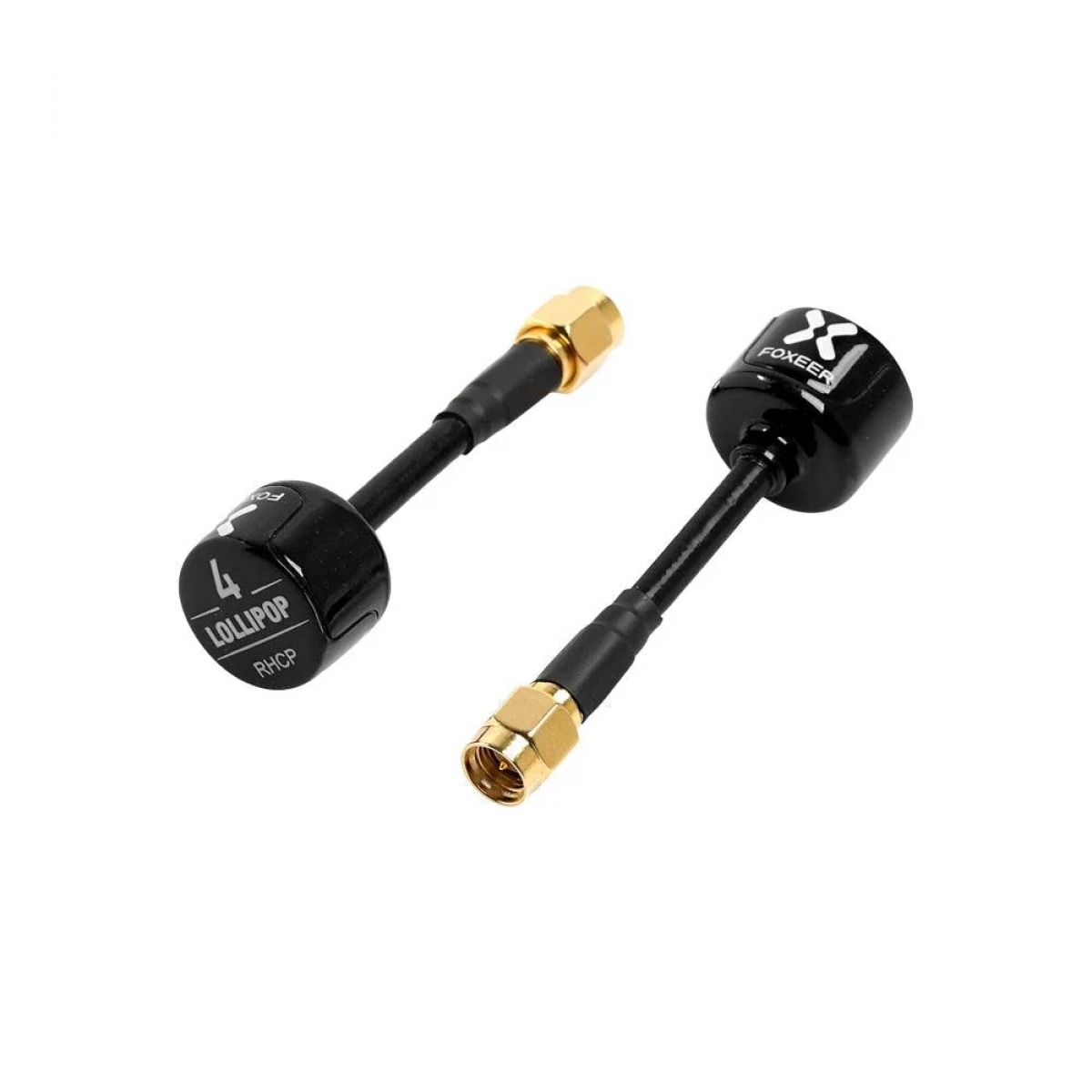 Комплект 2 антенн Foxeer Lollipop V4 5,7ГГц 2,6dBi RHCP/LHCP SMA MMCX UFL для FPV дронов Комплект 2 антенн Foxeer Lollipop V4 5,7ГГц 2,6dBi RHCP/LHCP SMA MMCX UFL для FPV дронов