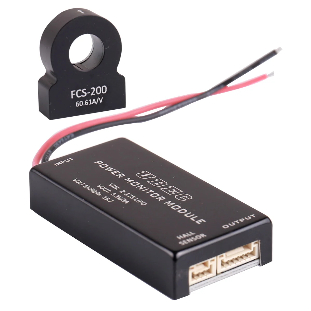 Токовый датчик Hall 200A для APM/Pixhawk, поддержка 12S UBEC, основной и Hall модули Токовый датчик Hall 200A для APM/Pixhawk, поддержка 12S UBEC, основной и Hall модули