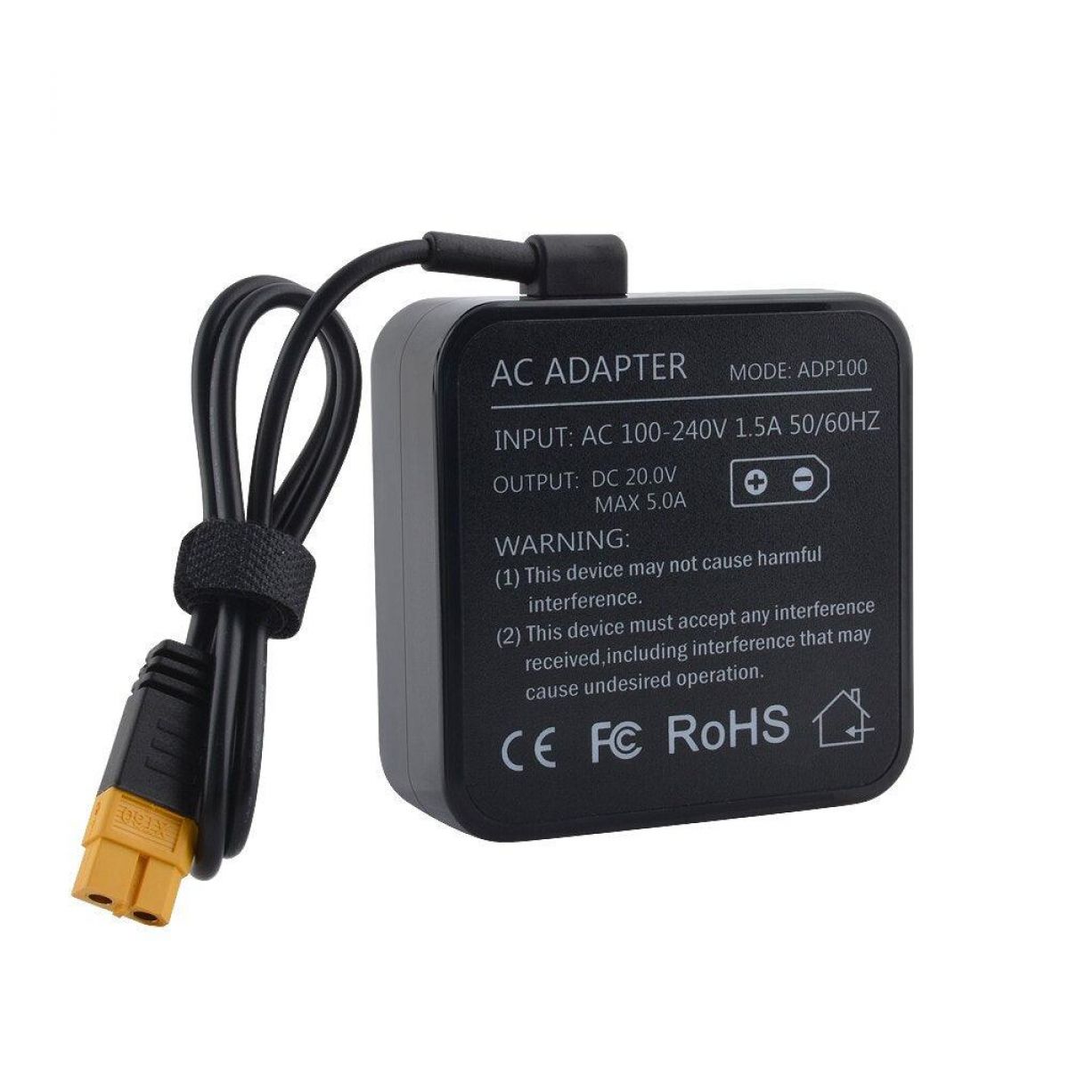 Блок питания ToolKitRC ADP100 100Вт 20В с XT60 для ISDT Q8 Q6 GT Power Hota SkyRC зарядок и FPV дронов Блок питания ToolKitRC ADP100 100Вт 20В с XT60 для ISDT Q8 Q6 GT Power Hota SkyRC зарядок и FPV дронов