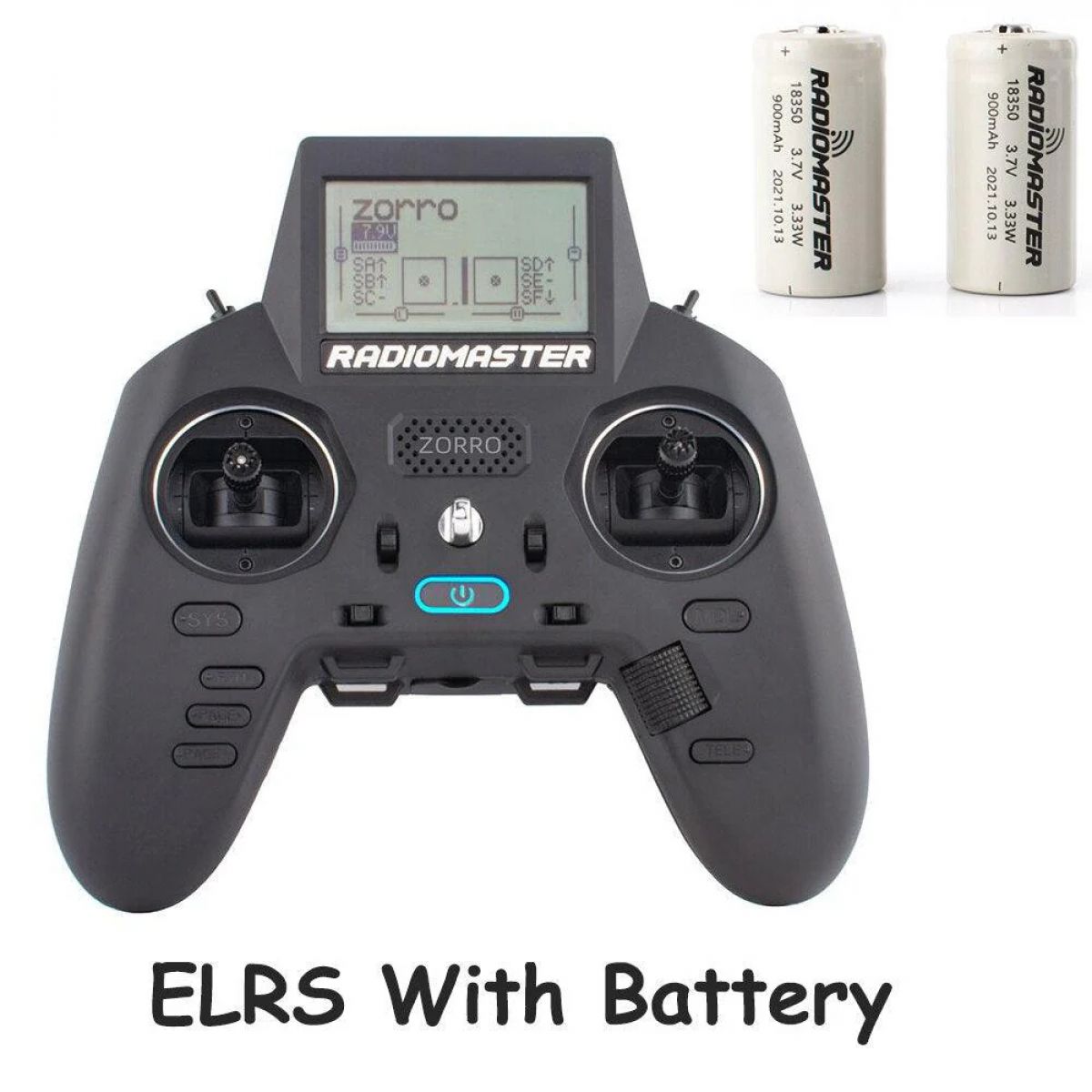 Аппаратура управления RadioMaster Zorro ELRS 2.4 ГГц CC2500 JP4IN1 с батареей и Hall-джойстиками Аппаратура управления RadioMaster Zorro ELRS 2.4 ГГц CC2500 JP4IN1 с батареей и Hall-джойстиками