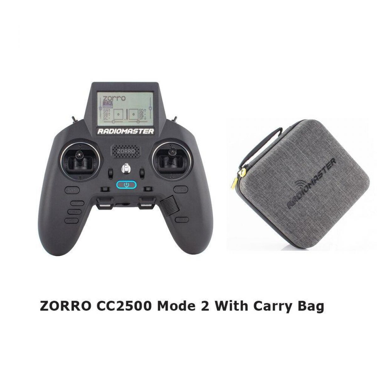 Аппаратура управления RadioMaster Zorro ELRS 2.4 ГГц CC2500 JP4IN1 с батареей и Hall-джойстиками Аппаратура управления RadioMaster Zorro ELRS 2.4 ГГц CC2500 JP4IN1 с батареей и Hall-джойстиками