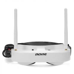 Очки Eachine EV100 FPV 720x540 5.8G 72CH с двумя антеннами, вентилятором и батареей 18650 для дрона