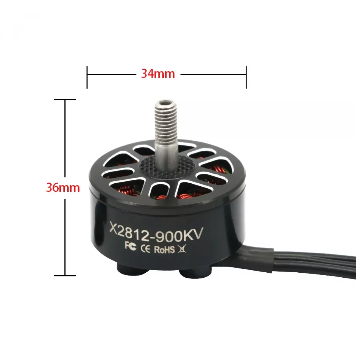 Набор 4шт X2812 900KV/1115KV бесколлекторные моторы для 7-9" FPV дронов и авиамоделей 3-6S Набор 4шт X2812 900KV/1115KV бесколлекторные моторы для 7-9" FPV дронов и авиамоделей 3-6S