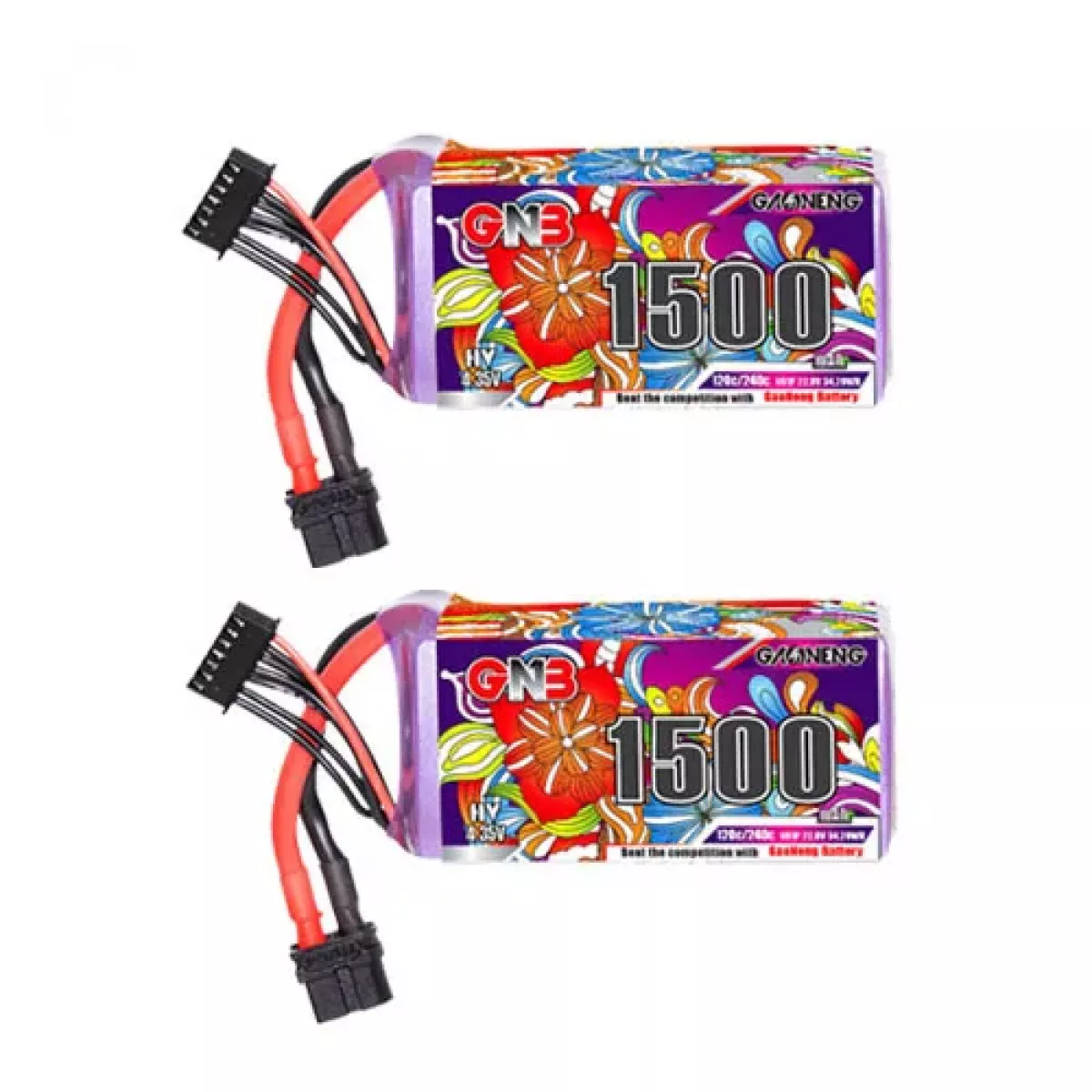 Аккумулятор GaoNeng GNB 6S HV 22.8В 1500мАч 120c/240c LiPo для дронов Аккумулятор GaoNeng GNB 6S HV 22.8В 1500мАч 120c/240c LiPo для дронов