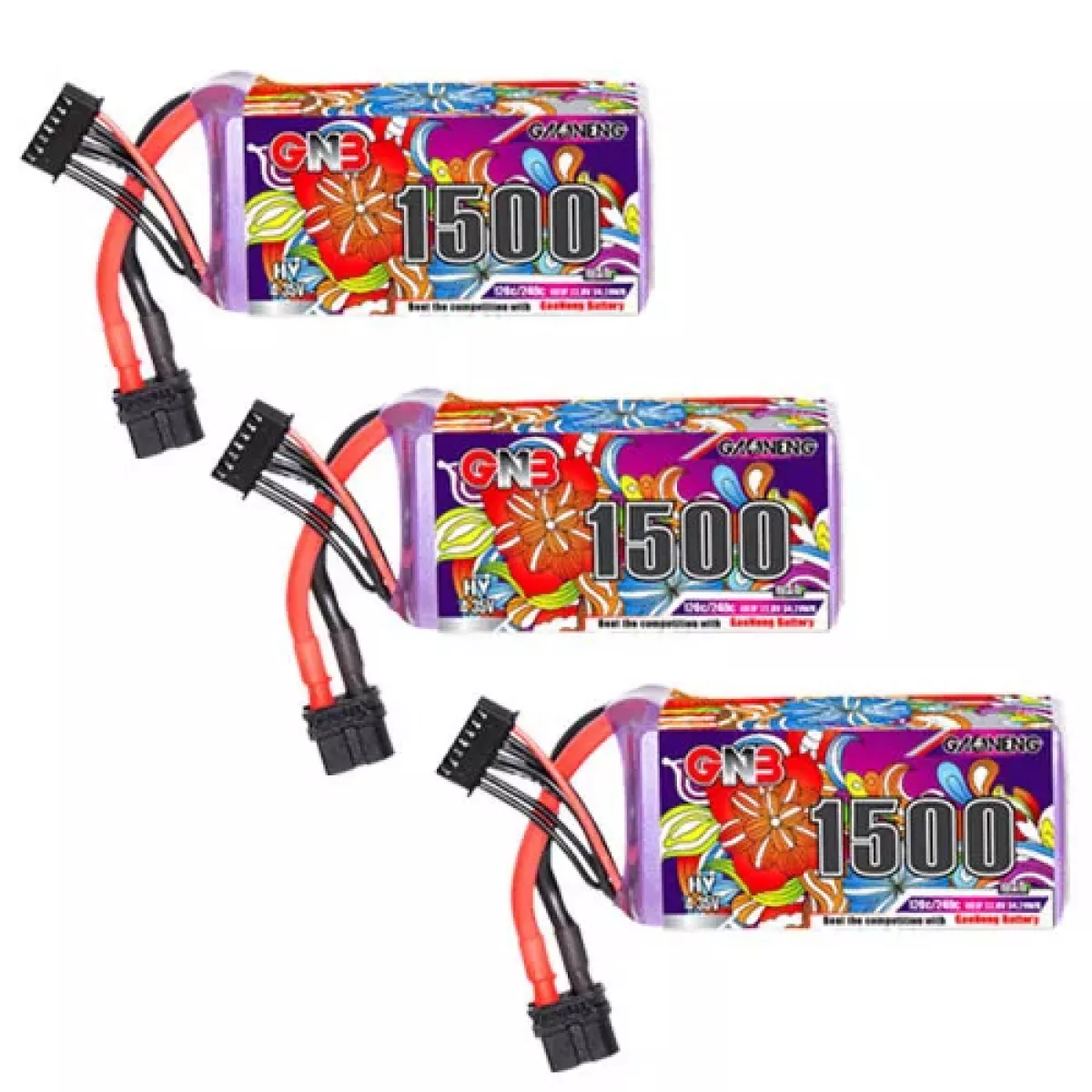 Аккумулятор GaoNeng GNB 6S HV 22.8В 1500мАч 120c/240c LiPo для дронов Аккумулятор GaoNeng GNB 6S HV 22.8В 1500мАч 120c/240c LiPo для дронов