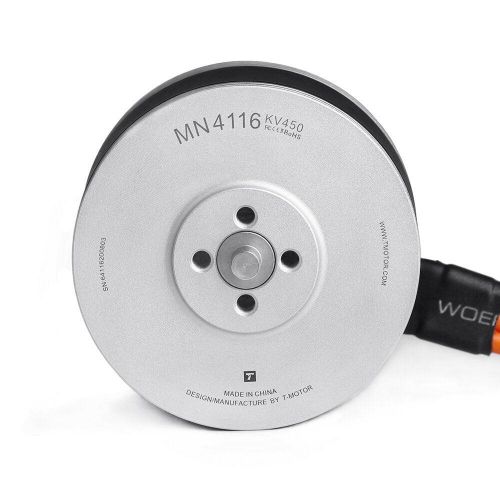 Бесщёточный мотор T-MOTOR MN4116 KV340/KV450, тяга 5.2 кг для БПЛА, квадрокоптеров, мультикоптеров