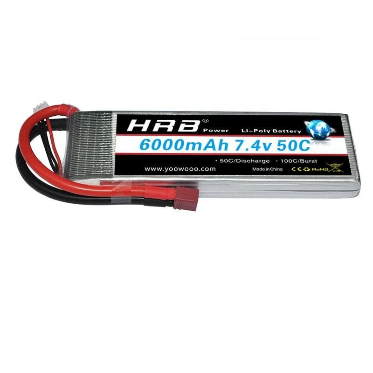 HRB 2S Lipo аккумулятор 7.4V 6000mAh 60C XT60 T EC2 EC3 EC5 XT90 XT30 для RC авто, лодок, дронов HRB 2S Lipo аккумулятор 7.4V 6000mAh 60C XT60 T EC2 EC3 EC5 XT90 XT30 для RC авто, лодок, дронов