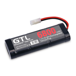 Mkepa 7.2V 6800mAh NiMH аккумулятор для радиоуправляемых моделей с разъёмом Tamiya